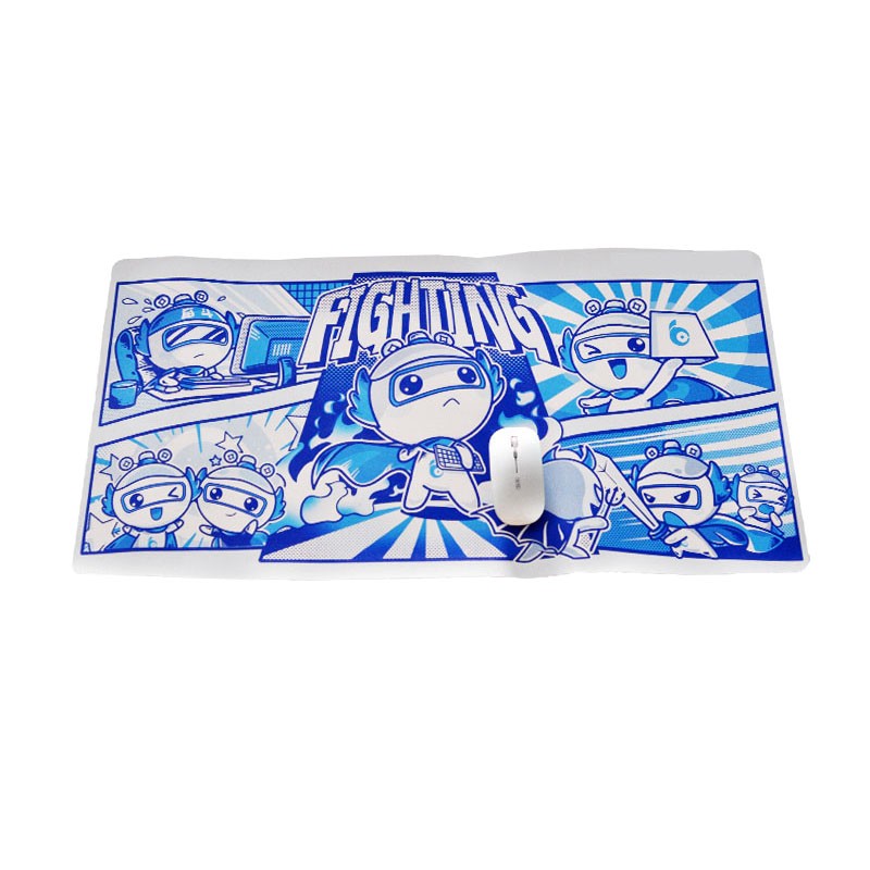 皮革大號卡通鼠標墊