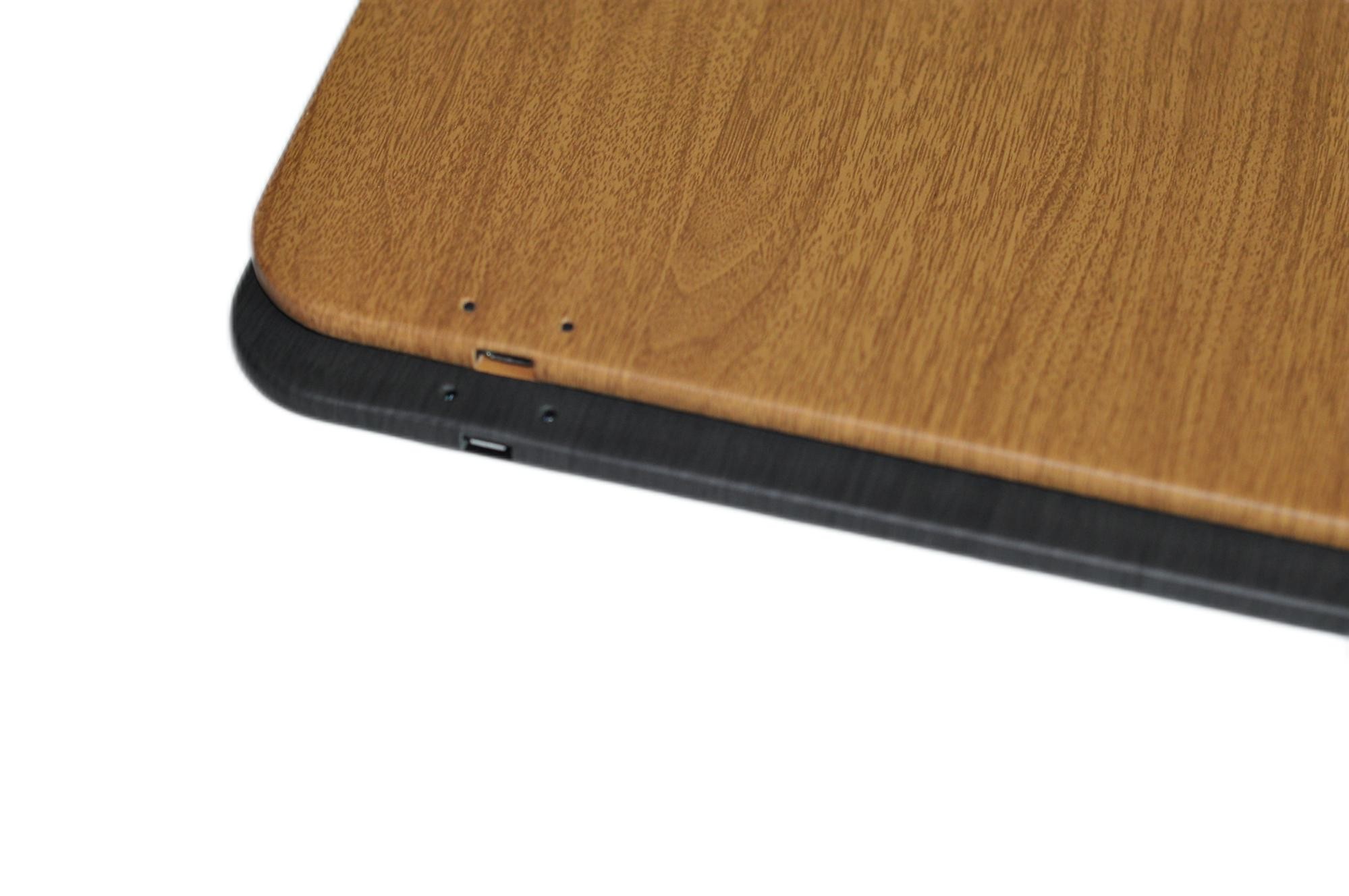 木紋款無線充鼠標(biāo)墊